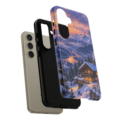 Alpine Hearth Samsung Galaxy Tough Case | winter cabin
