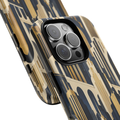 Midnight Metropolis iPhone Tough Case | art deco