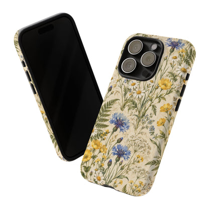 Meadow Archive iPhone Tough Case | wildflowers