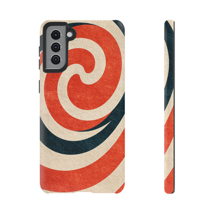 Ember Spiral Samsung Galaxy Tough Phone Case