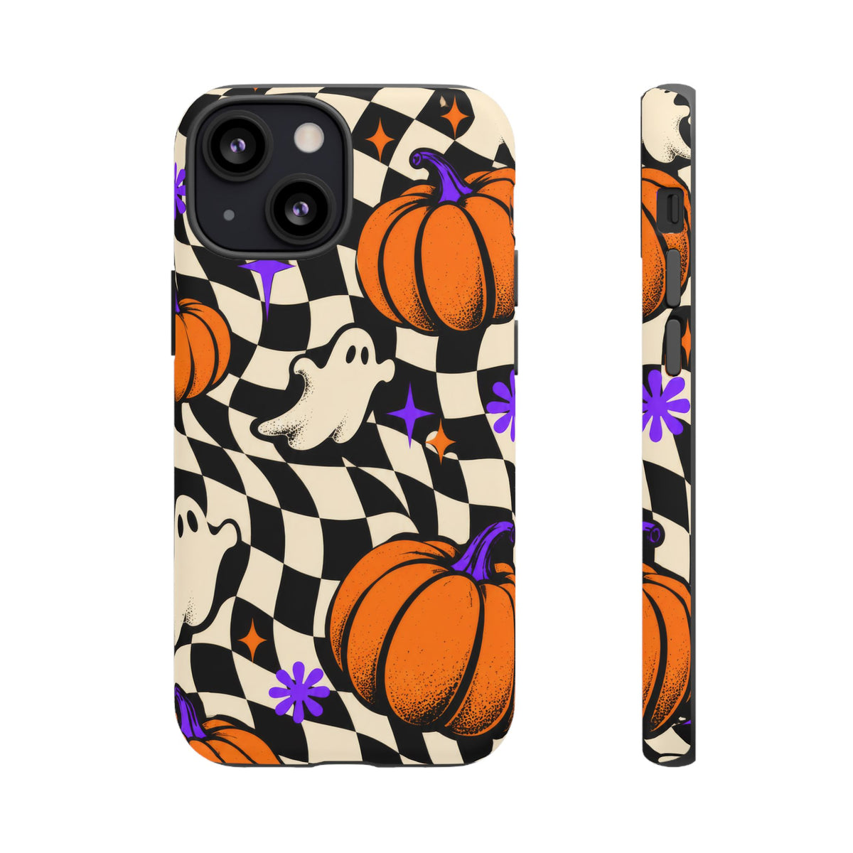Spectral Groove iPhone Tough Case | retro halloween