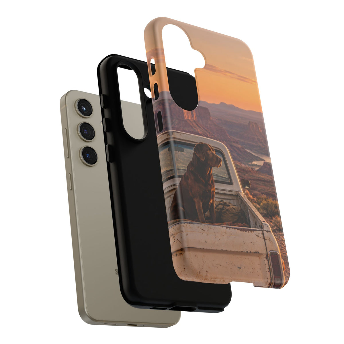 Desert Tailgate Companion Samsung Galaxy Tough Case | labrador