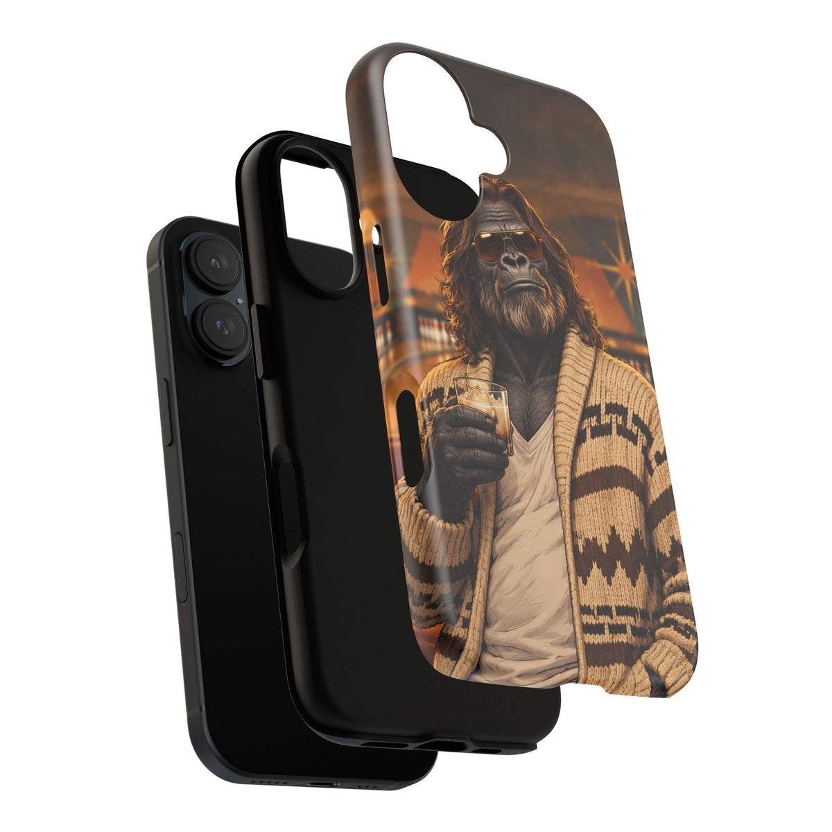 Cardigan Gorilla iPhone Tough Case | The Primate Abides