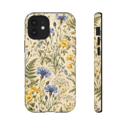 Meadow Archive iPhone Tough Case | wildflowers