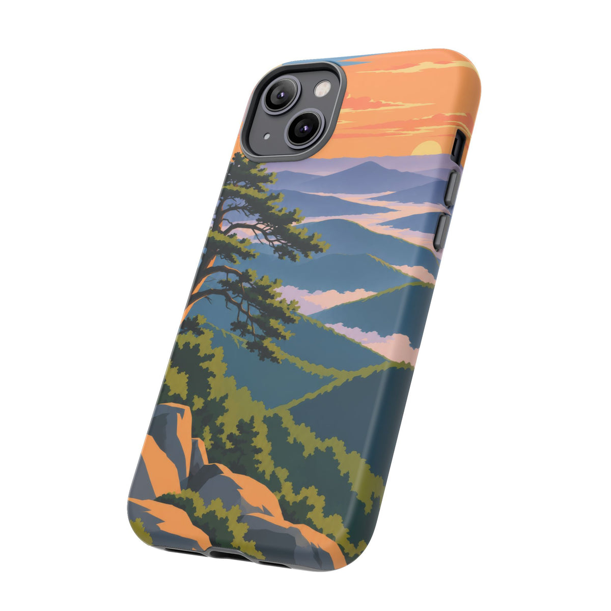 Shenandoah — Blue Hour Ridges iPhone Tough Case
