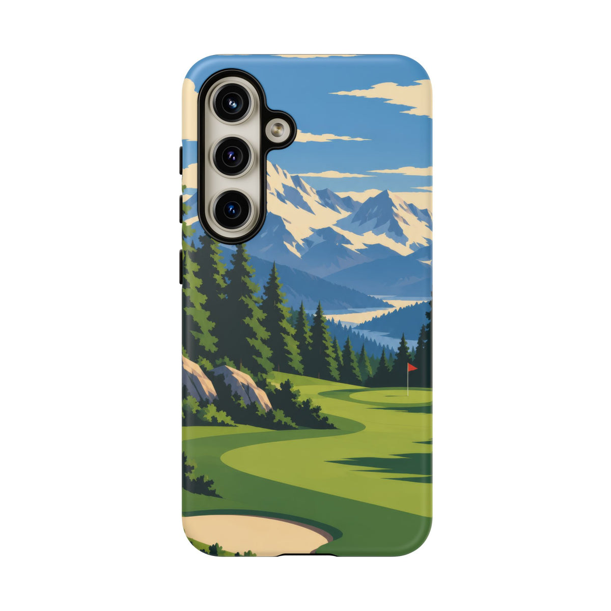 Mountain Golf — Alpine Fairway Samsung Galaxy Tough Case