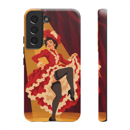 Moulin Rouge Dancer — Crimson Cabaret Samsung Galaxy Tough Case | cabaret dancer