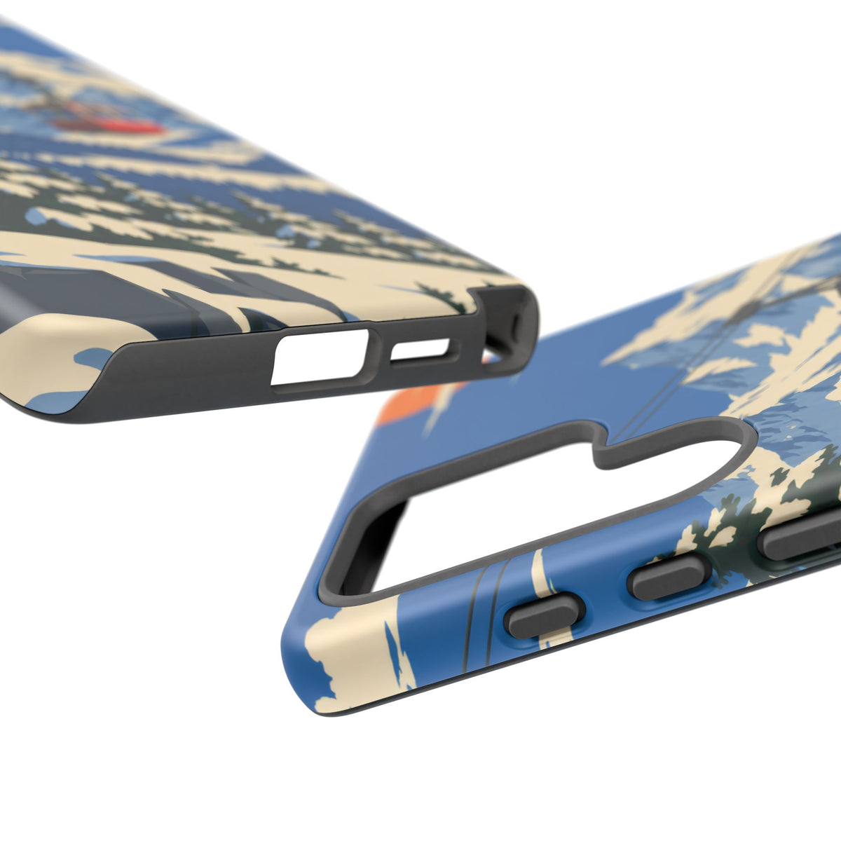 Swiss Skiing — Lift to the Sky Samsung Galaxy Tough Case