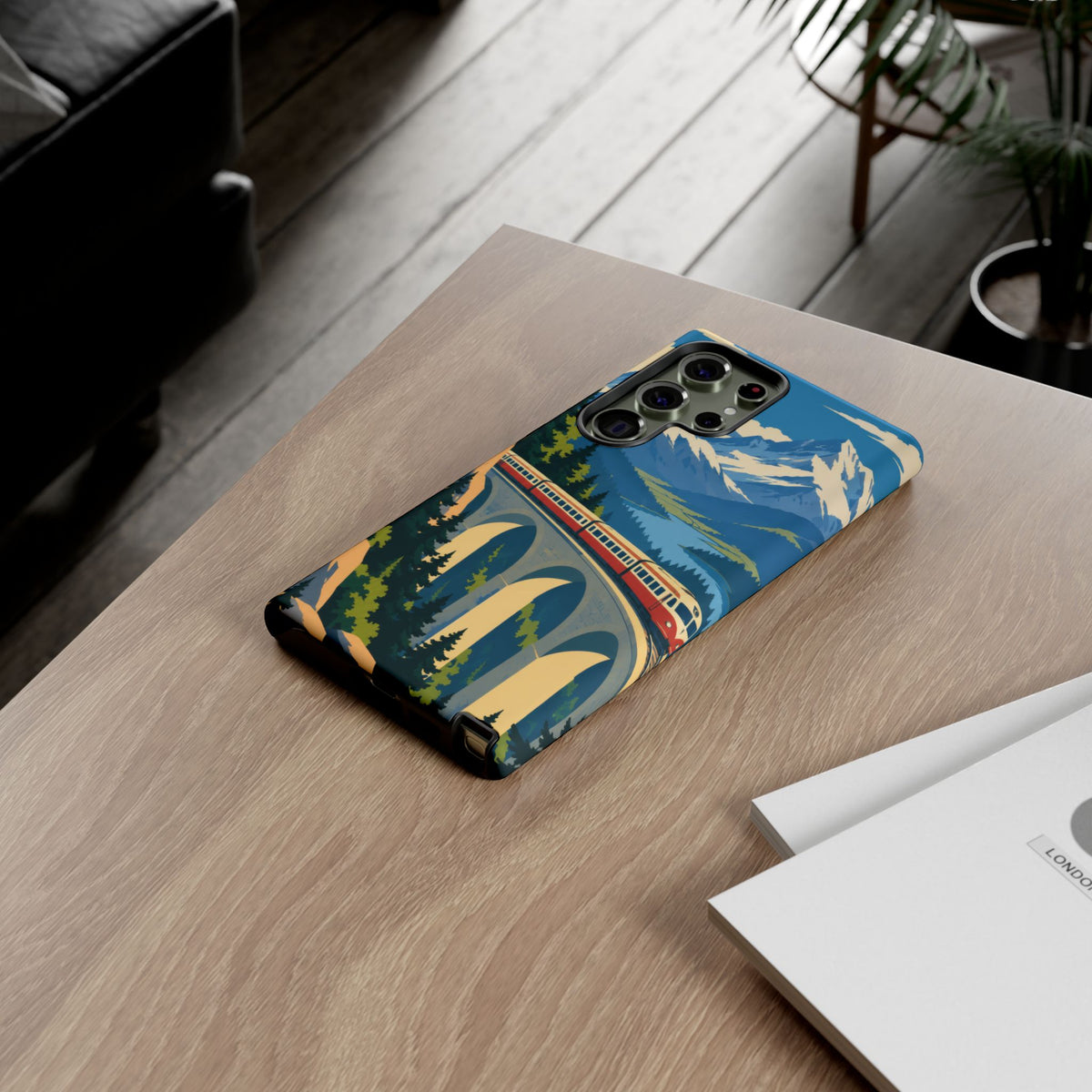 Travel by Train — Alpine Express Samsung Galaxy Tough Case | train travel