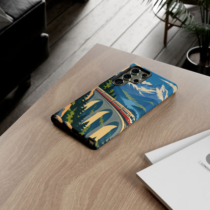Travel by Train — Alpine Express Samsung Galaxy Tough Case | train travel