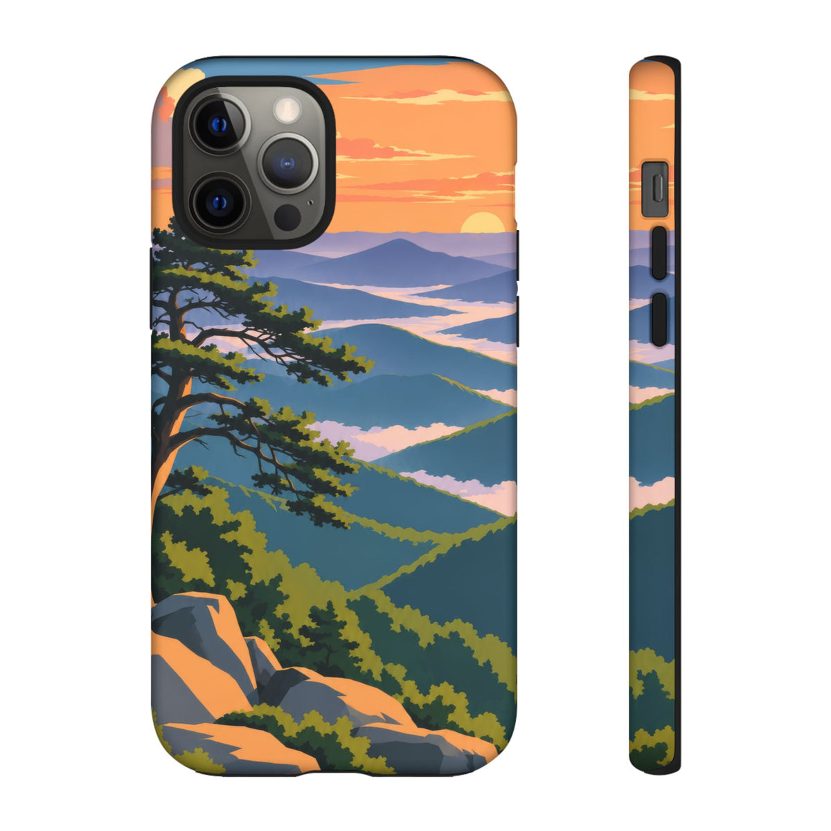 Shenandoah — Blue Hour Ridges iPhone Tough Case