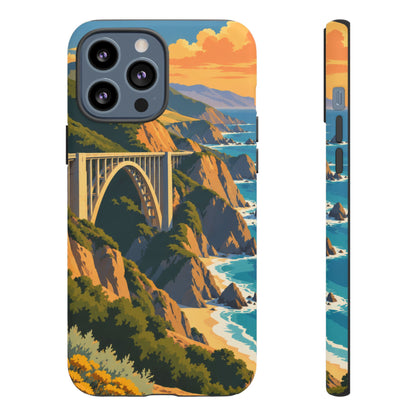 Big Sur — Coastal Arc iPhone Tough Case