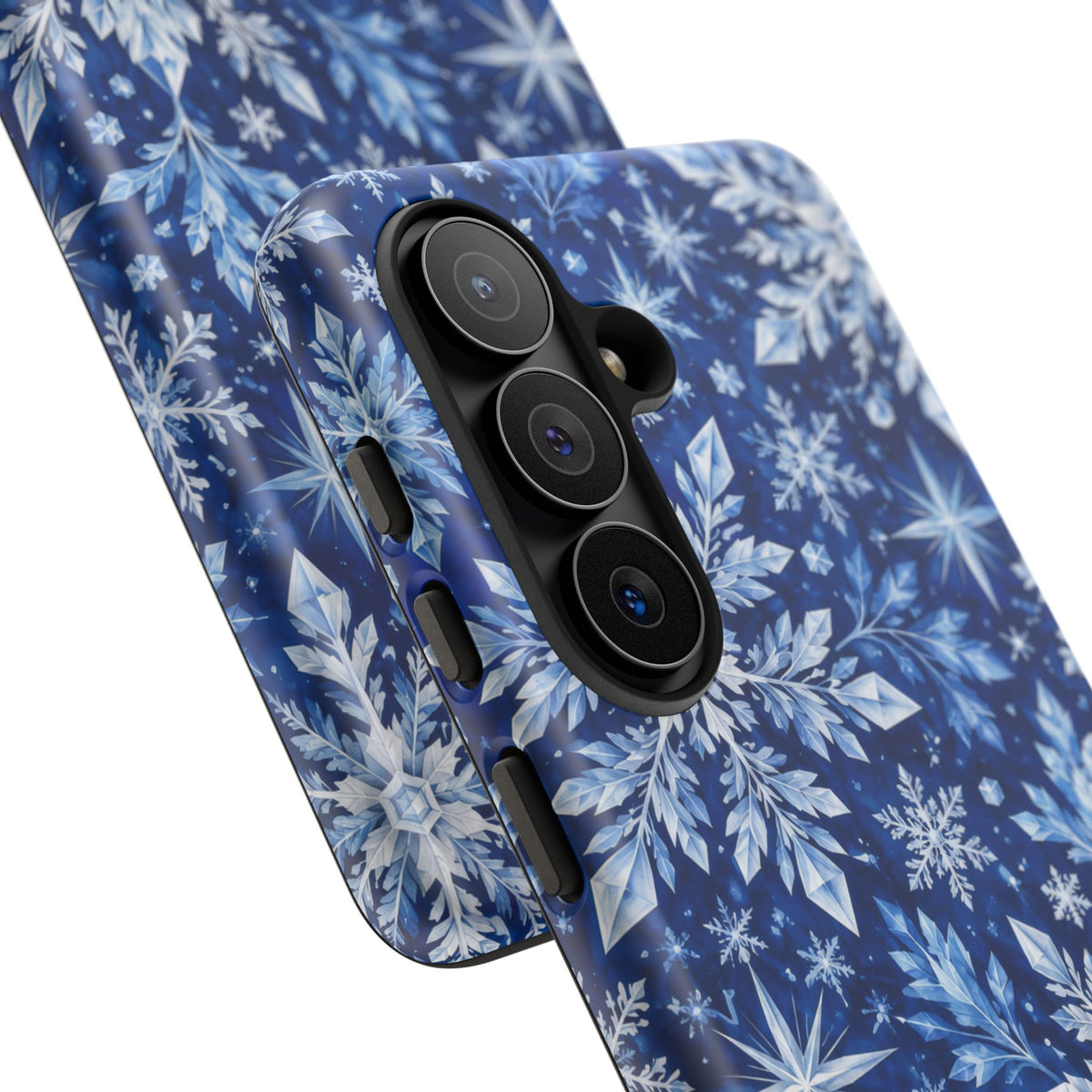 Frosted Midnight Samsung Galaxy Tough Case | snowflake