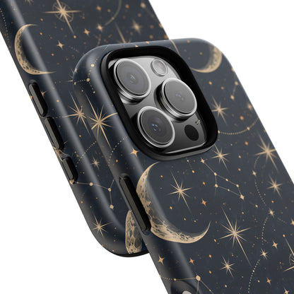 Celestial Moon iPhone Tough Case | Nocturne Atlas