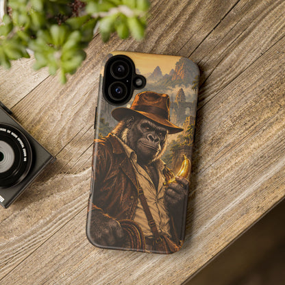 Adventure Gorilla iPhone Tough Case | Temple of Bananas