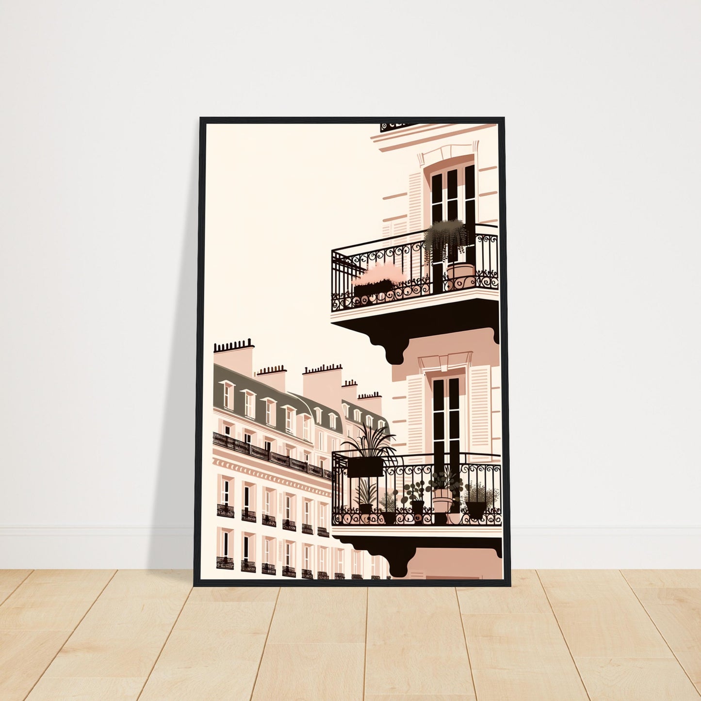 Wall Art - Balcony Bliss in Paris