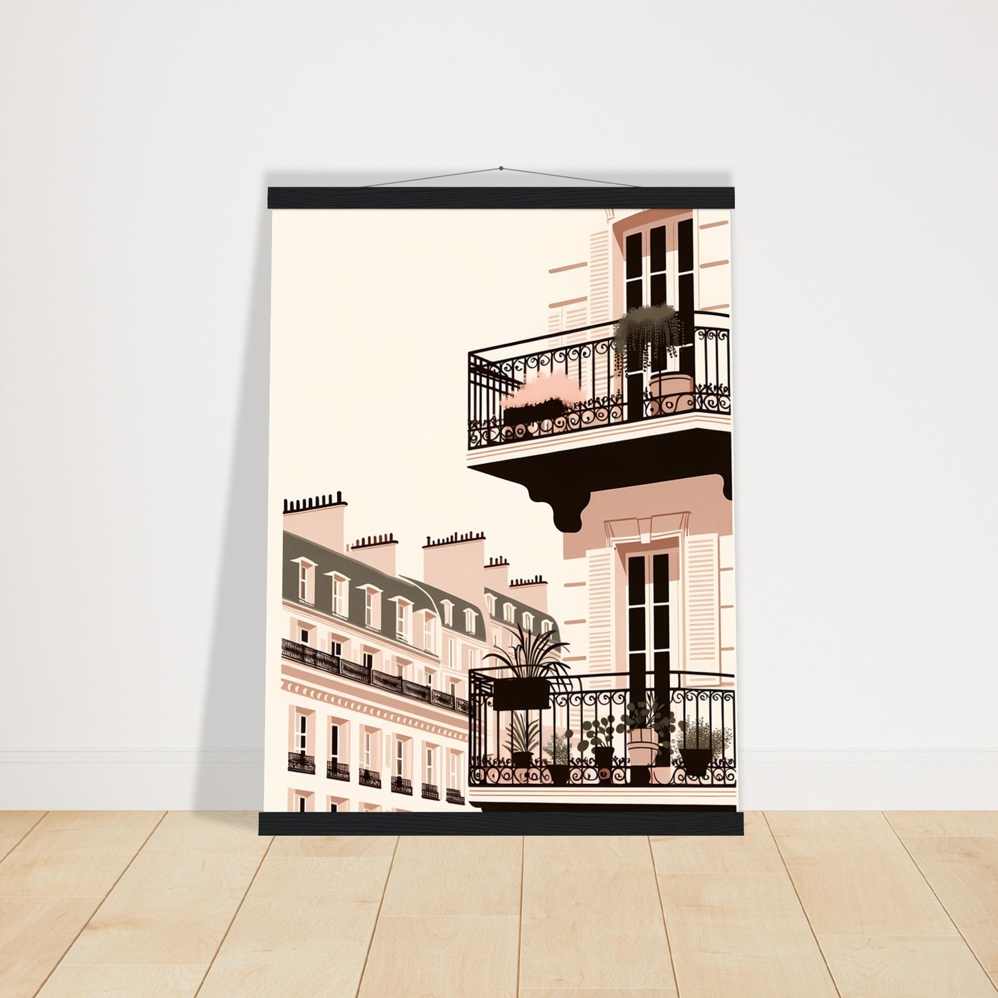 Wall Art - Balcony Bliss in Paris