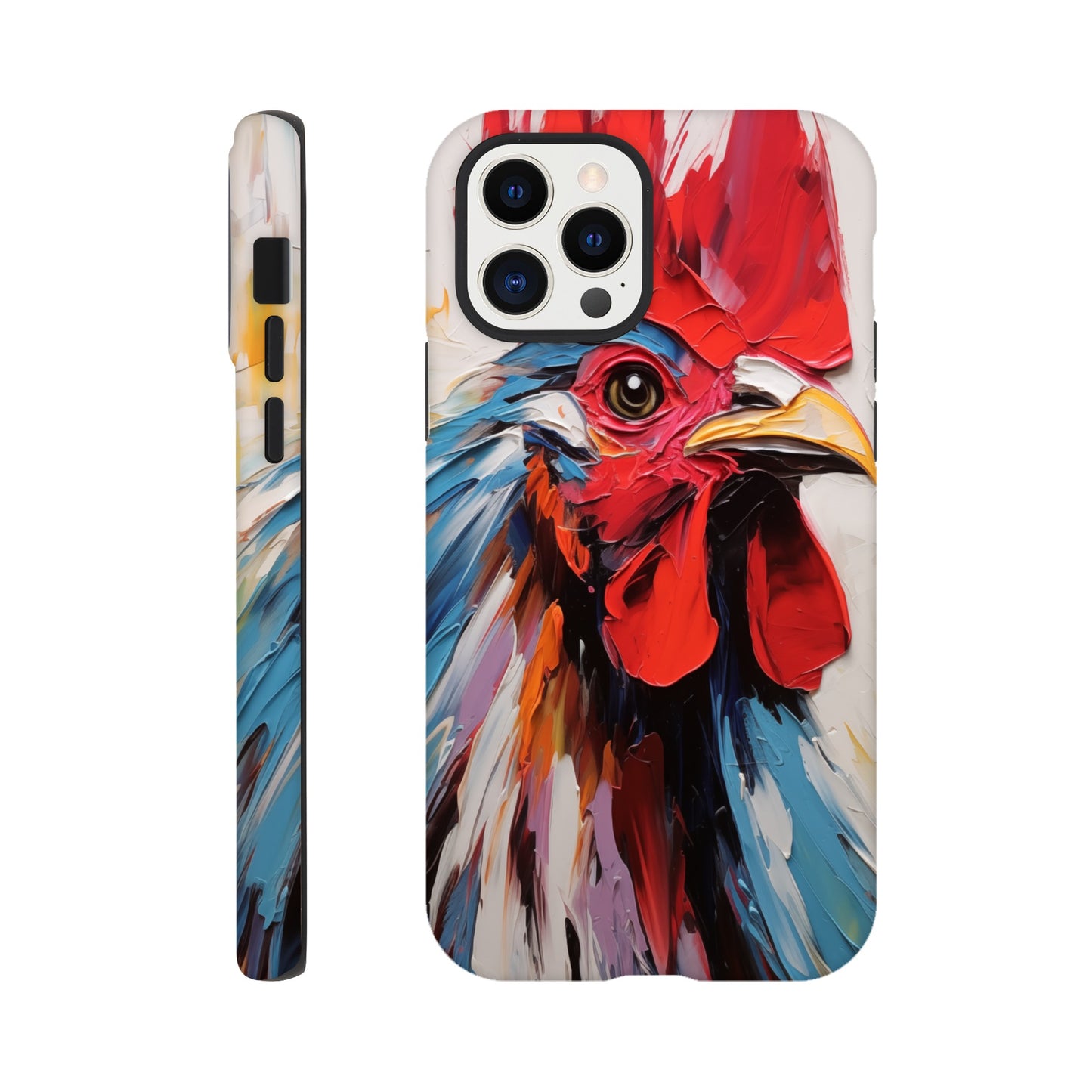 iPhone Case - Rooster Vibrant Vigilance