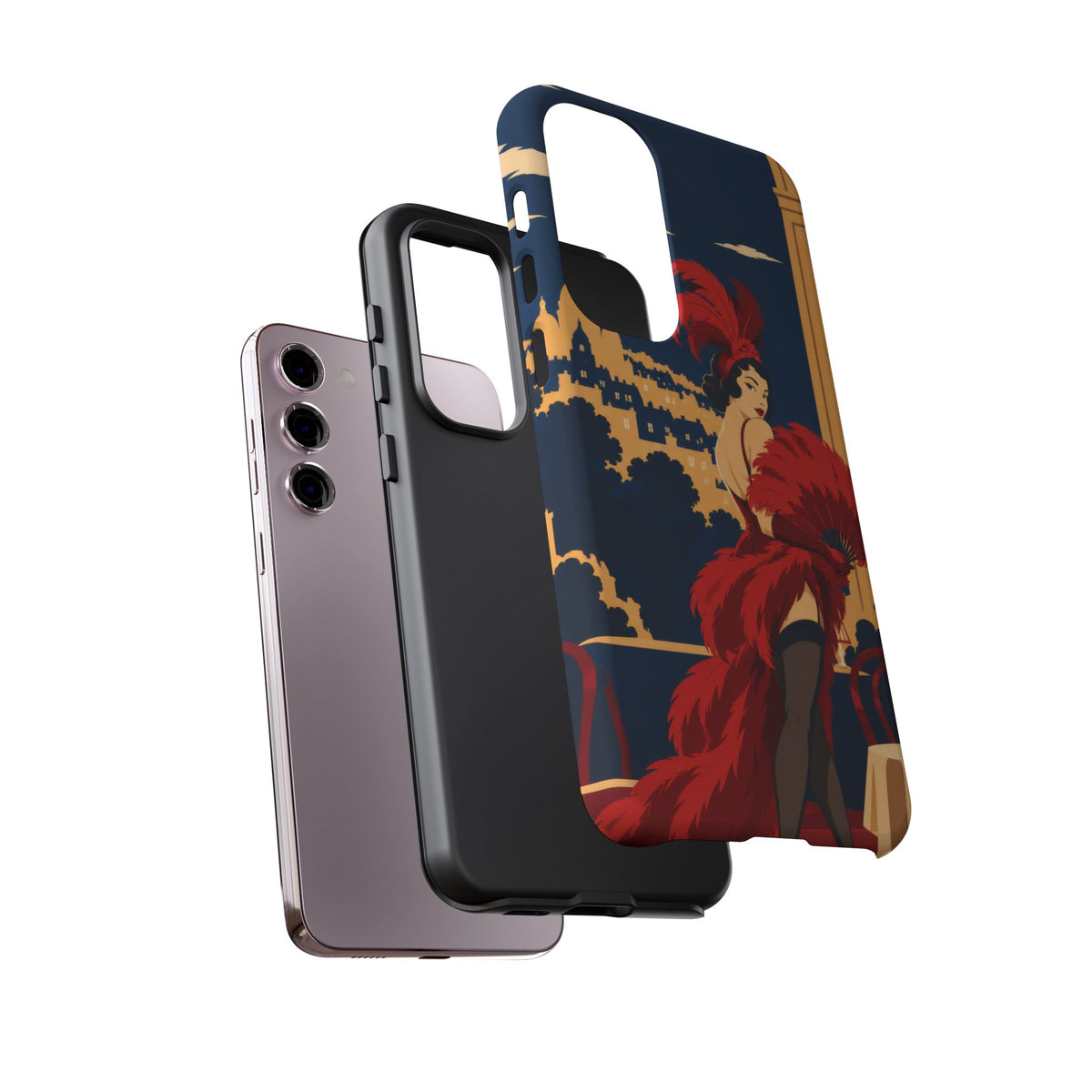 Moulin Rouge Dancer — Velvet Encore Samsung Galaxy Tough Case | cabaret dancer