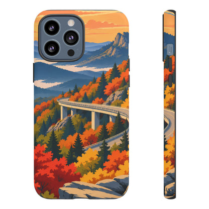 Blue Ridge Parkway — Viaduct Morning iPhone Tough Case