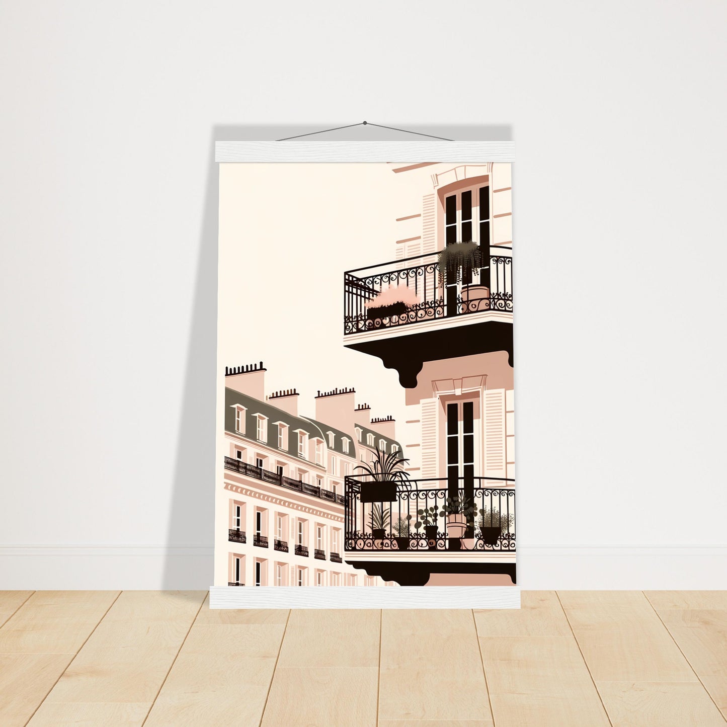 Wall Art - Balcony Bliss in Paris