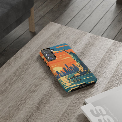 New York City — Harbor Liberty Samsung Galaxy Tough Case