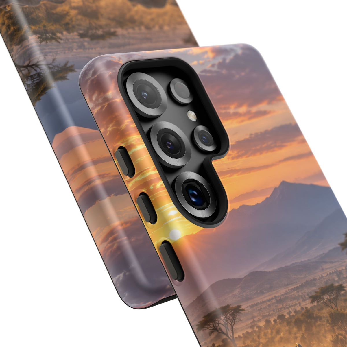 Elephants at First Light Samsung Galaxy Tough Case | african elephants