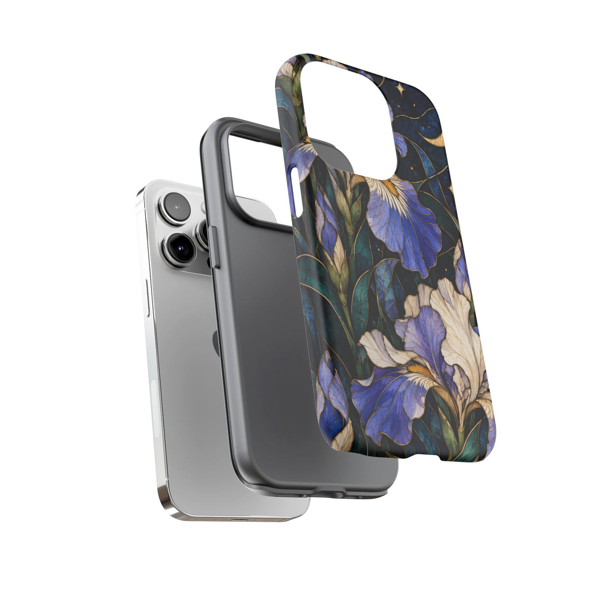 Celestial Iris iPhone Tough Case | iris flowers