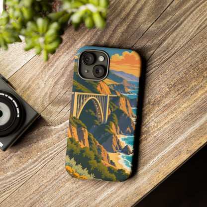Big Sur — Coastal Arc iPhone Tough Case