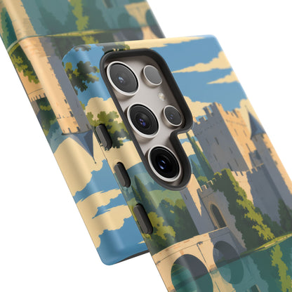 English Castle — Moat and Roses Samsung Galaxy Tough Case