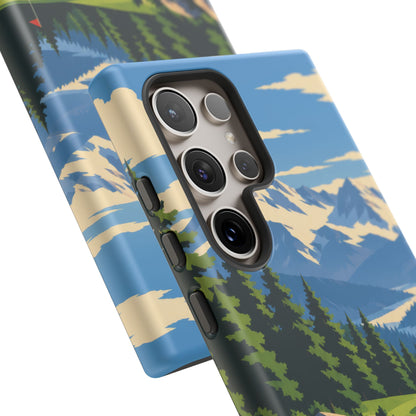 Mountain Golf — Alpine Fairway Samsung Galaxy Tough Case