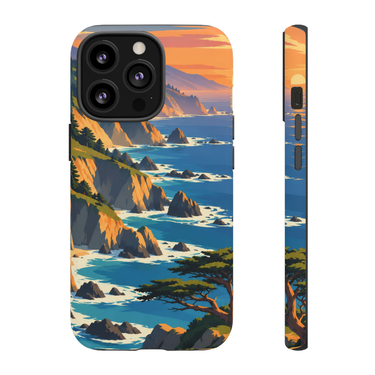Big Sur — Cypress Coast iPhone Tough Case