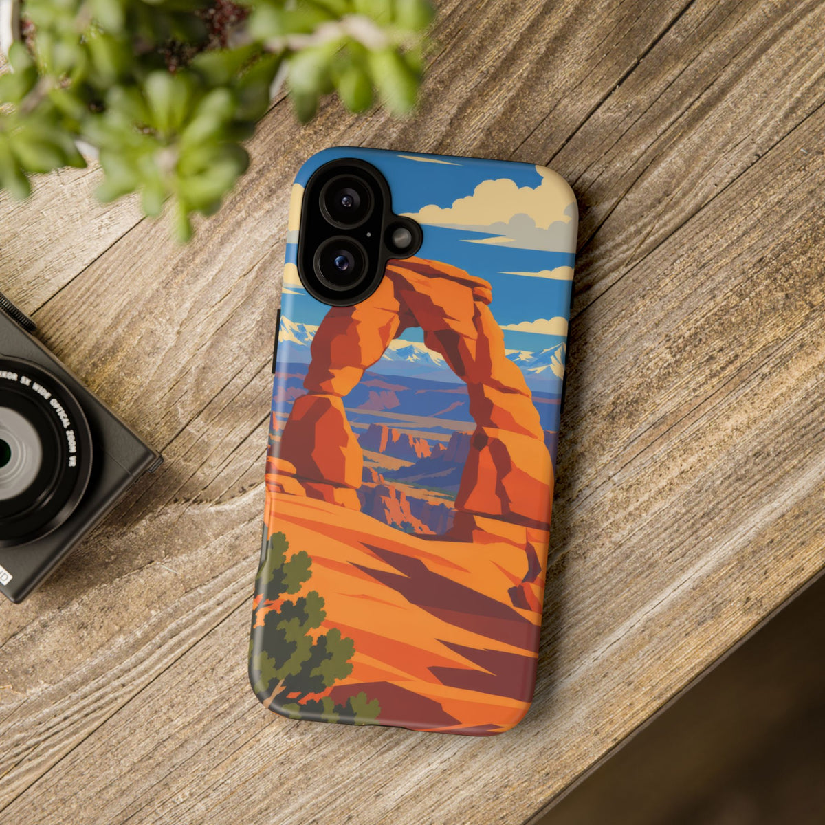 Arches — Delicate Dawn iPhone Tough Case