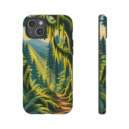 Hoh Rain Forest — Mosslight iPhone Tough Case