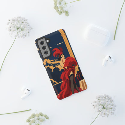 Moulin Rouge Dancer — Velvet Encore Samsung Galaxy Tough Case | cabaret dancer