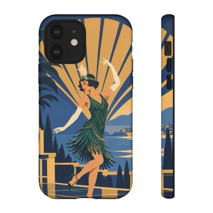 1920s Flapper — Jazz After Dark iPhone Tough Case