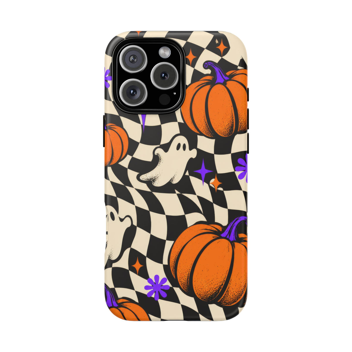 Spectral Groove iPhone Tough Case | retro halloween