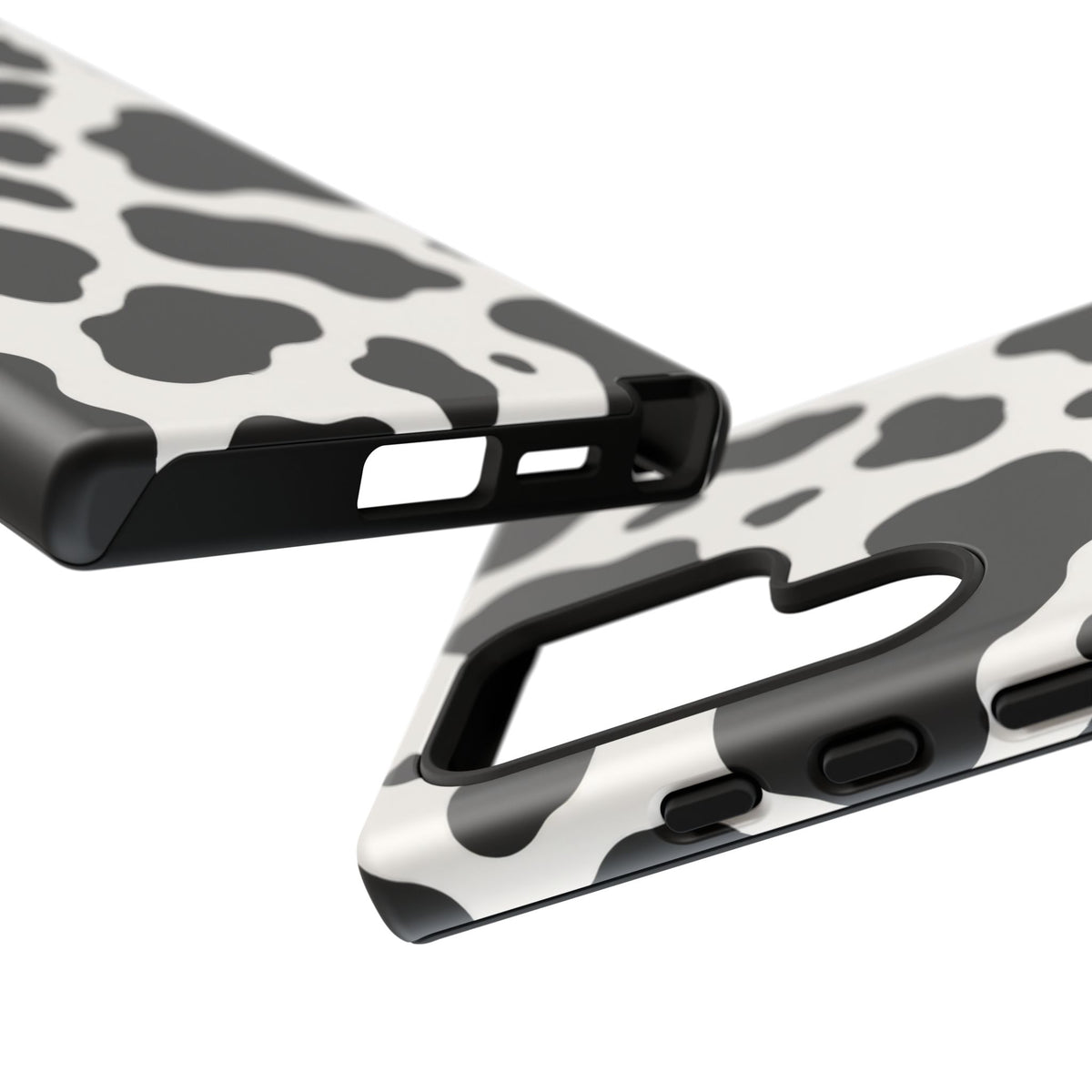 Classic Holstein Samsung Galaxy Tough Case | Black & White Cow Print