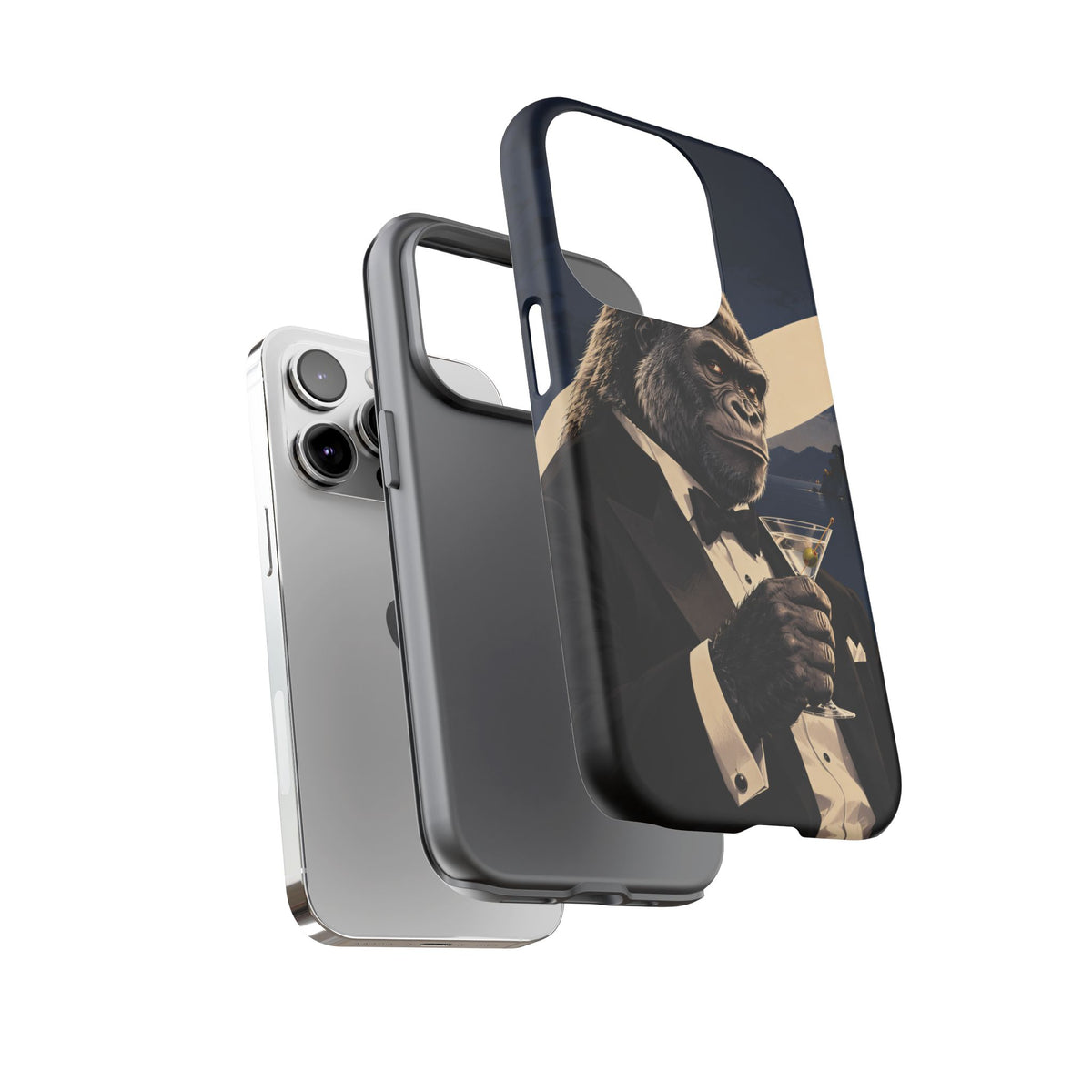 Tuxedo Gorilla iPhone Tough Case | License to Peel