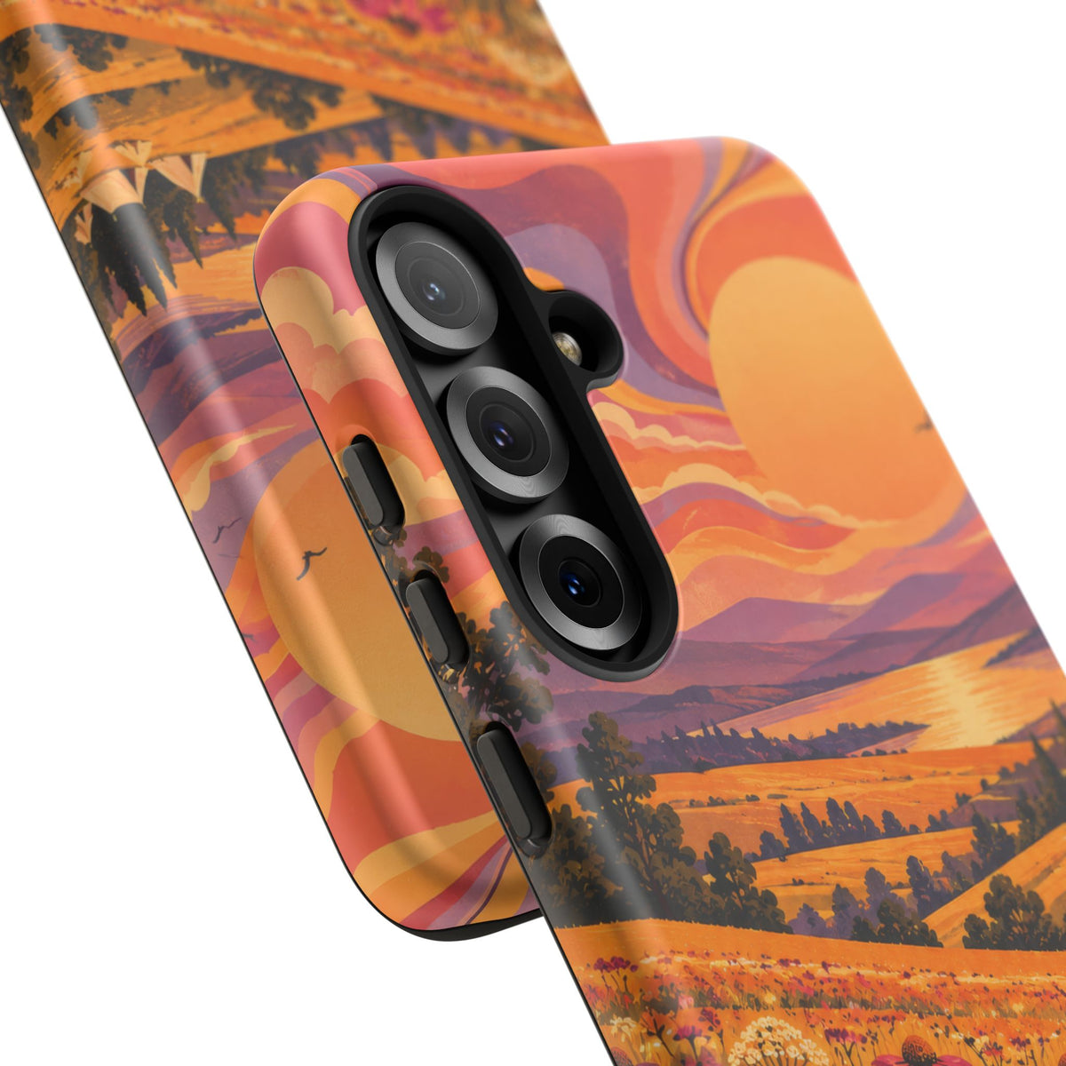 Golden Field Reverie Samsung Galaxy Tough Case | sixties festival