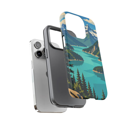 Cascades — Diablo Blue iPhone Tough Case