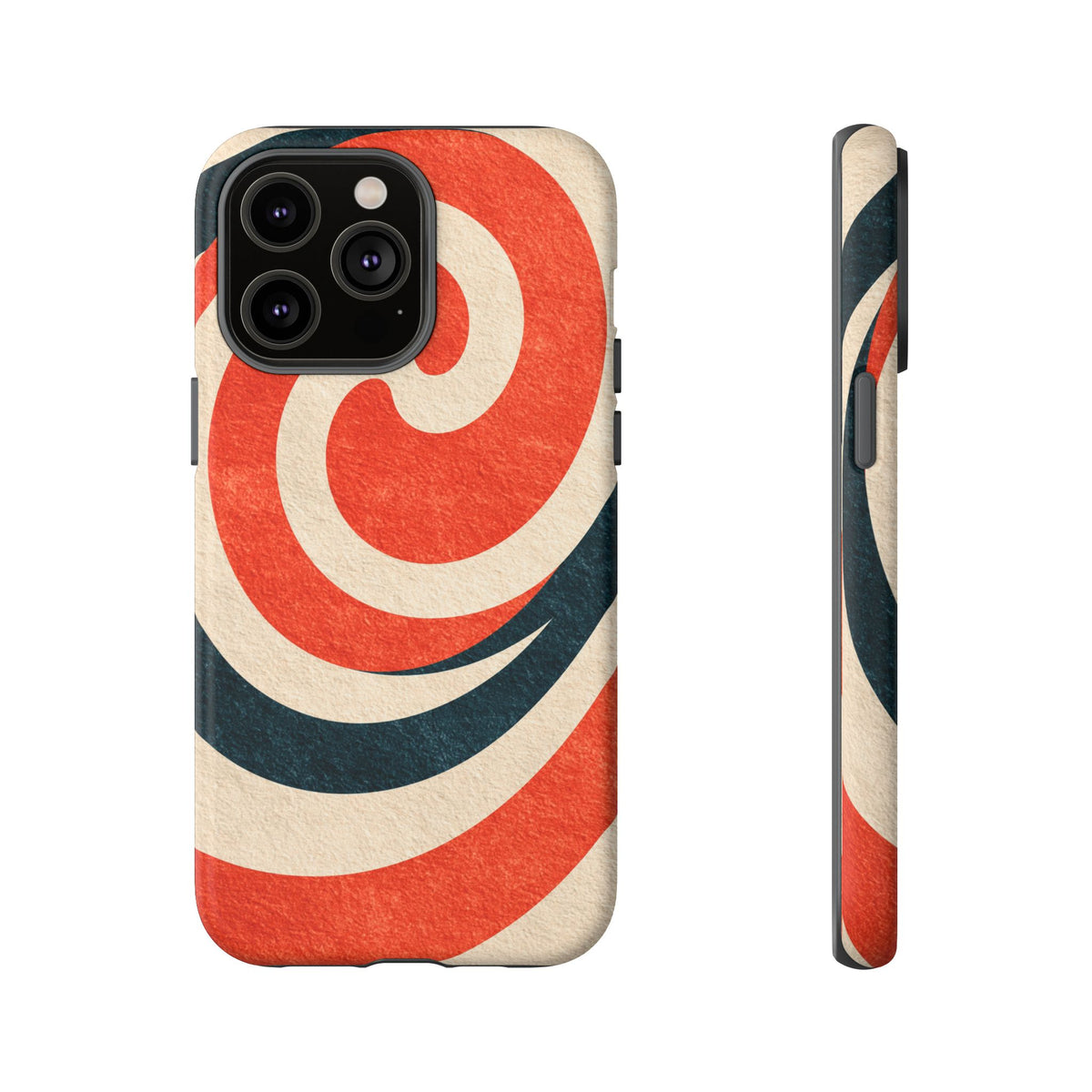 Ember Spiral iPhone Tough Phone Case