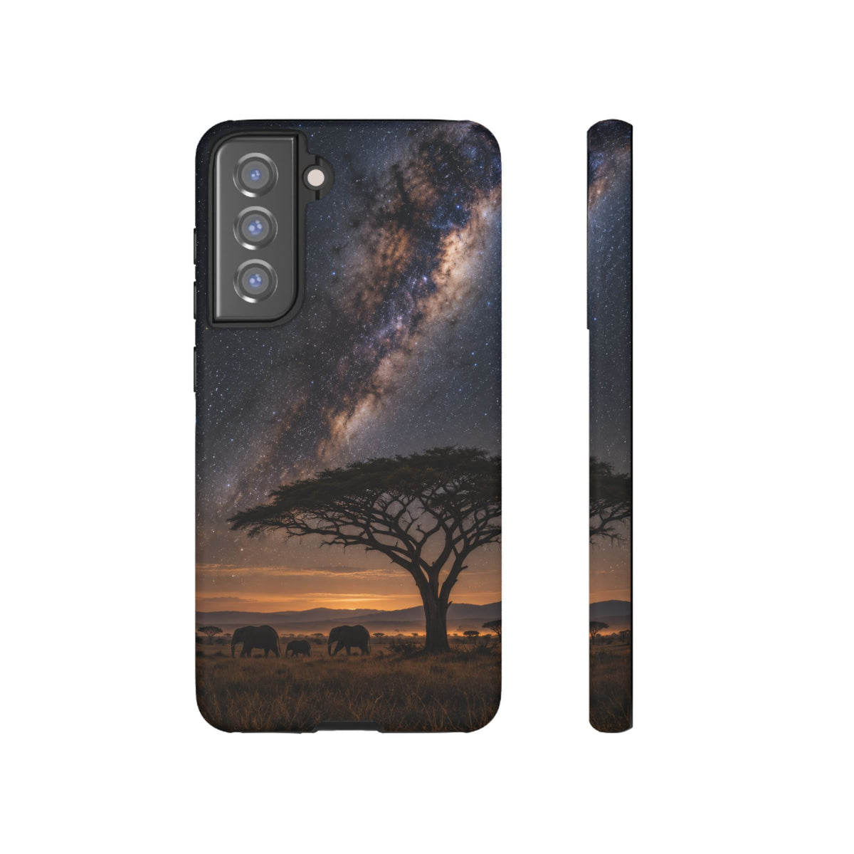 Milky Way over the Plains Samsung Galaxy Tough Case