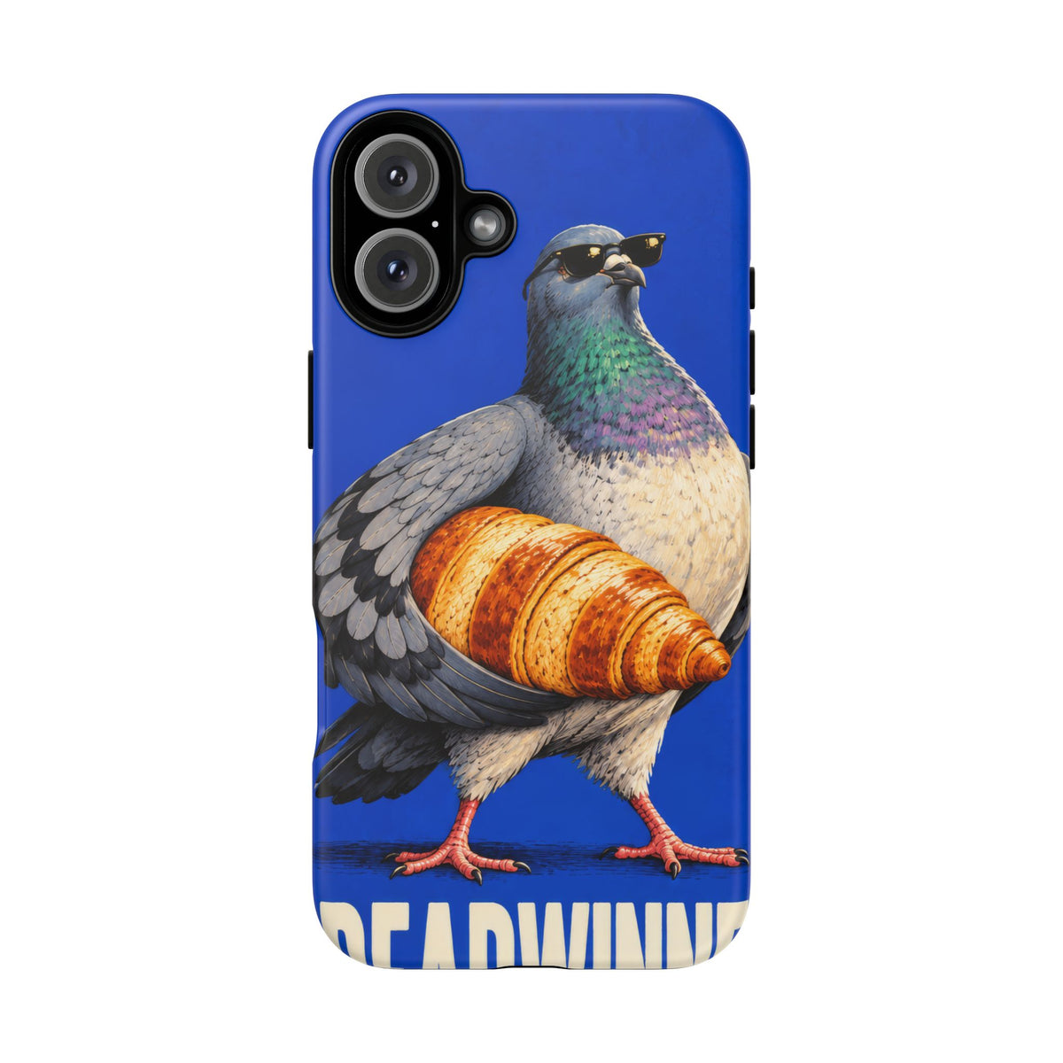 Breadwinner iPhone Tough Case | funny pigeon