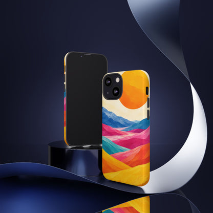 Solstice Ribbons iPhone Tough Case | sunscape