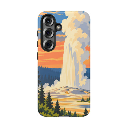 Yellowstone — Geyser Dawn Samsung Galaxy Tough Case