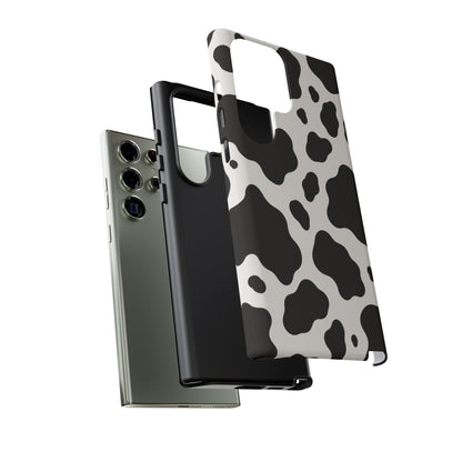 Classic Holstein Samsung Galaxy Tough Case | Black & White Cow Print