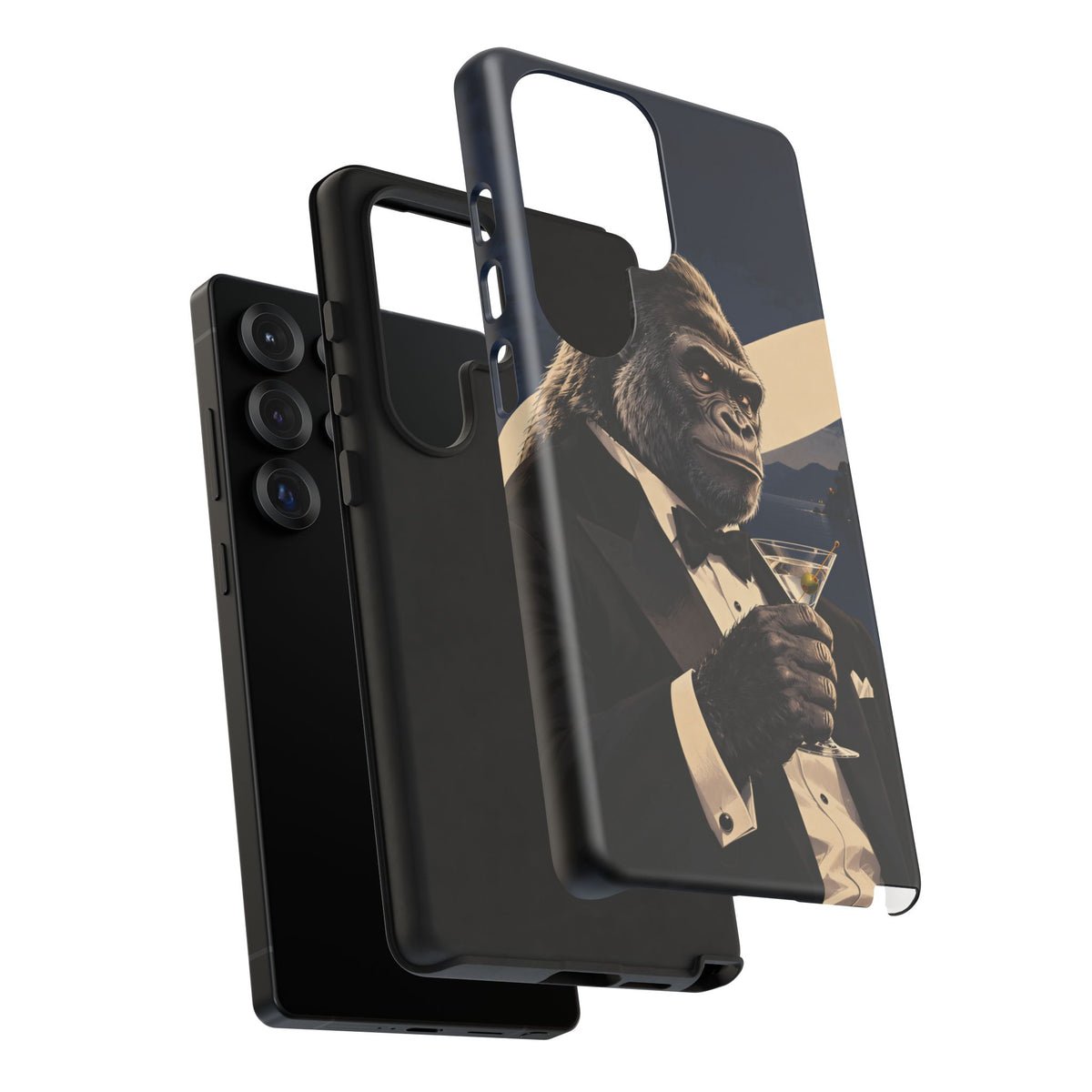 Tuxedo Gorilla Samsung Galaxy Tough Case | License to Peel