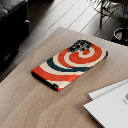 Ember Spiral Samsung Galaxy Tough Phone Case