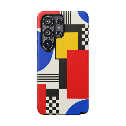 Primary Frequency Samsung Galaxy Tough Case | Primary Color Geometry